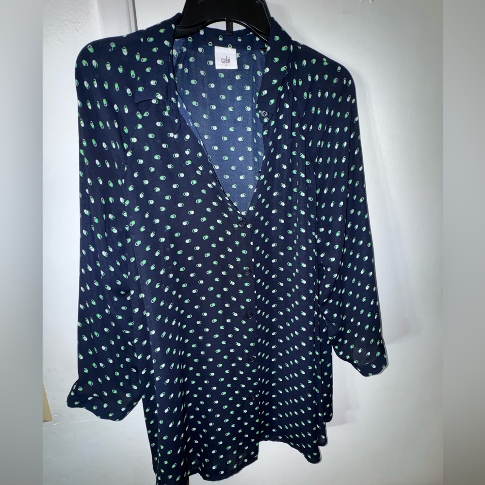 XL CAbi Martini 🍸 Oversized Blouse